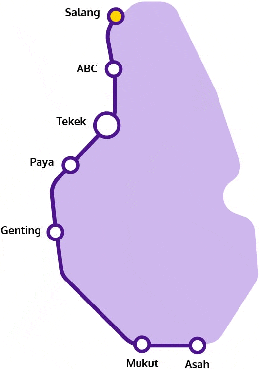 Transit Map Naga Shuttle